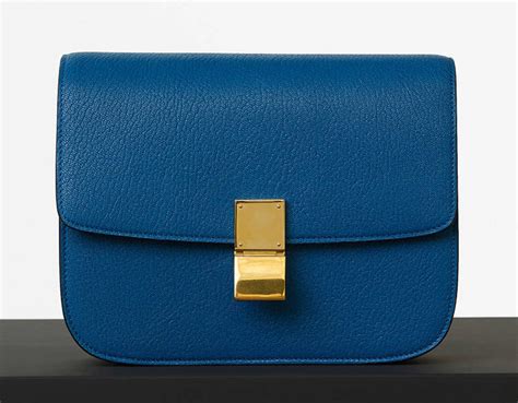 celine box dark blue|Celine box bag review.